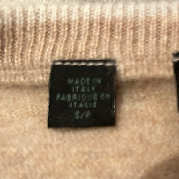 💫VINTAGE SAKS FITH AVENUE 100% Cashmere Striped Crewneck Women’s Sweater - Picture 11 of 11